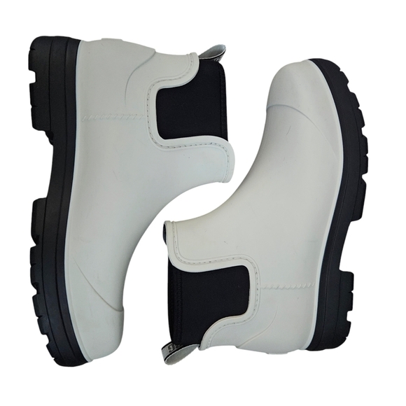 UGG Ashton Chelsea Boot White Size 11 NWOT Gorpcore - Picture 5 of 9
